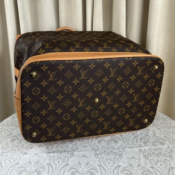 Louis Vuitton Brown and Tan Monogram Cruiser Travel Bag - Picture 5 of 10